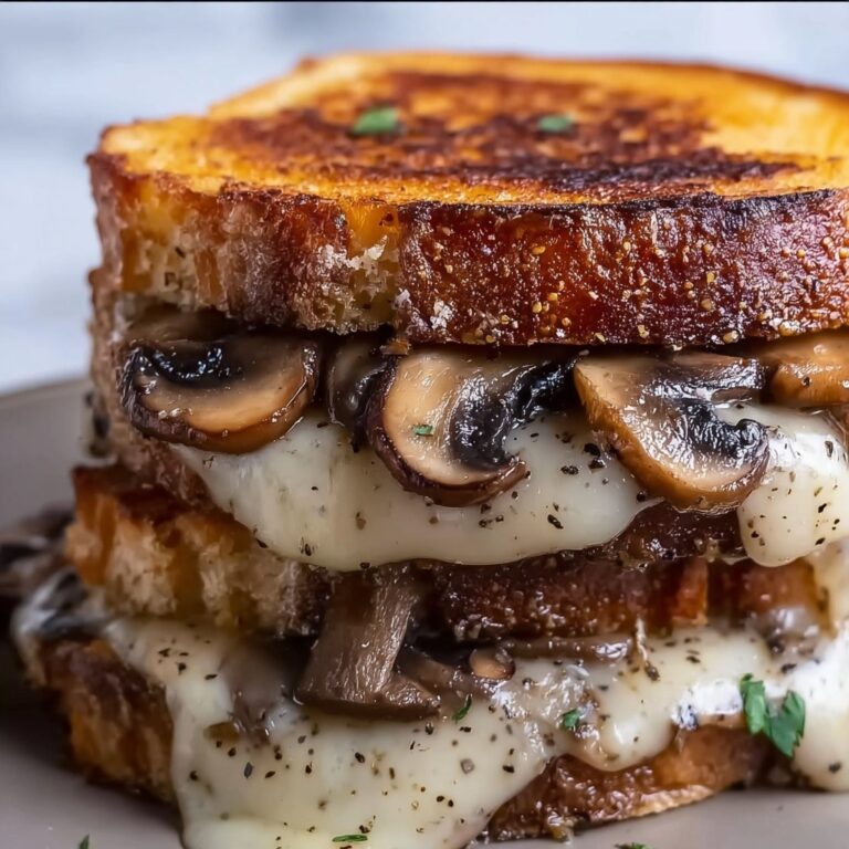 Swiss Mushroom Melt Delight Recipe