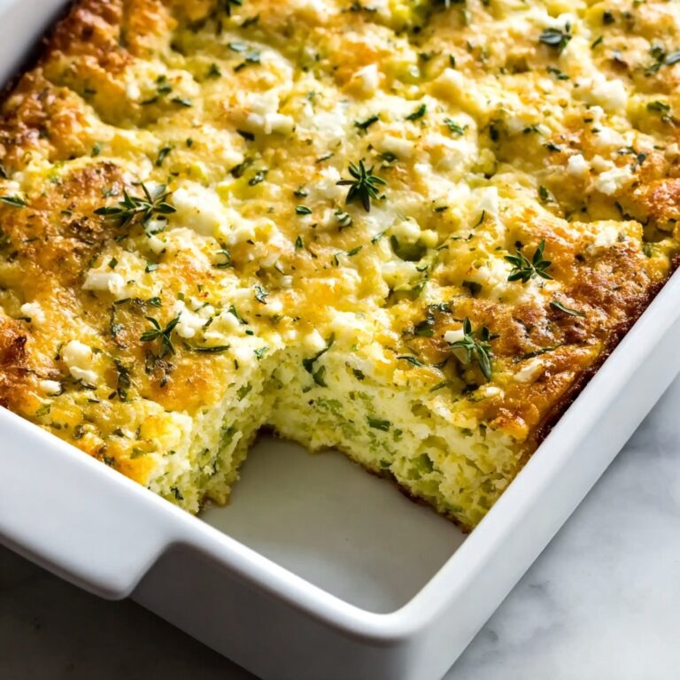 Easy Zucchini Cornbread Casserole Recipe