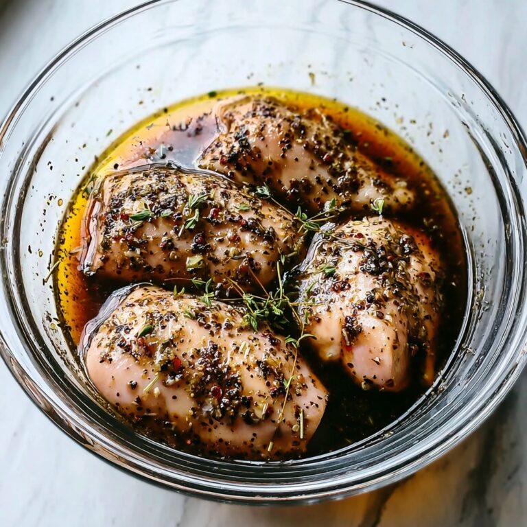 Flavorful Chicken Marinade with Balsamic, Soy, and Herbs Recipe