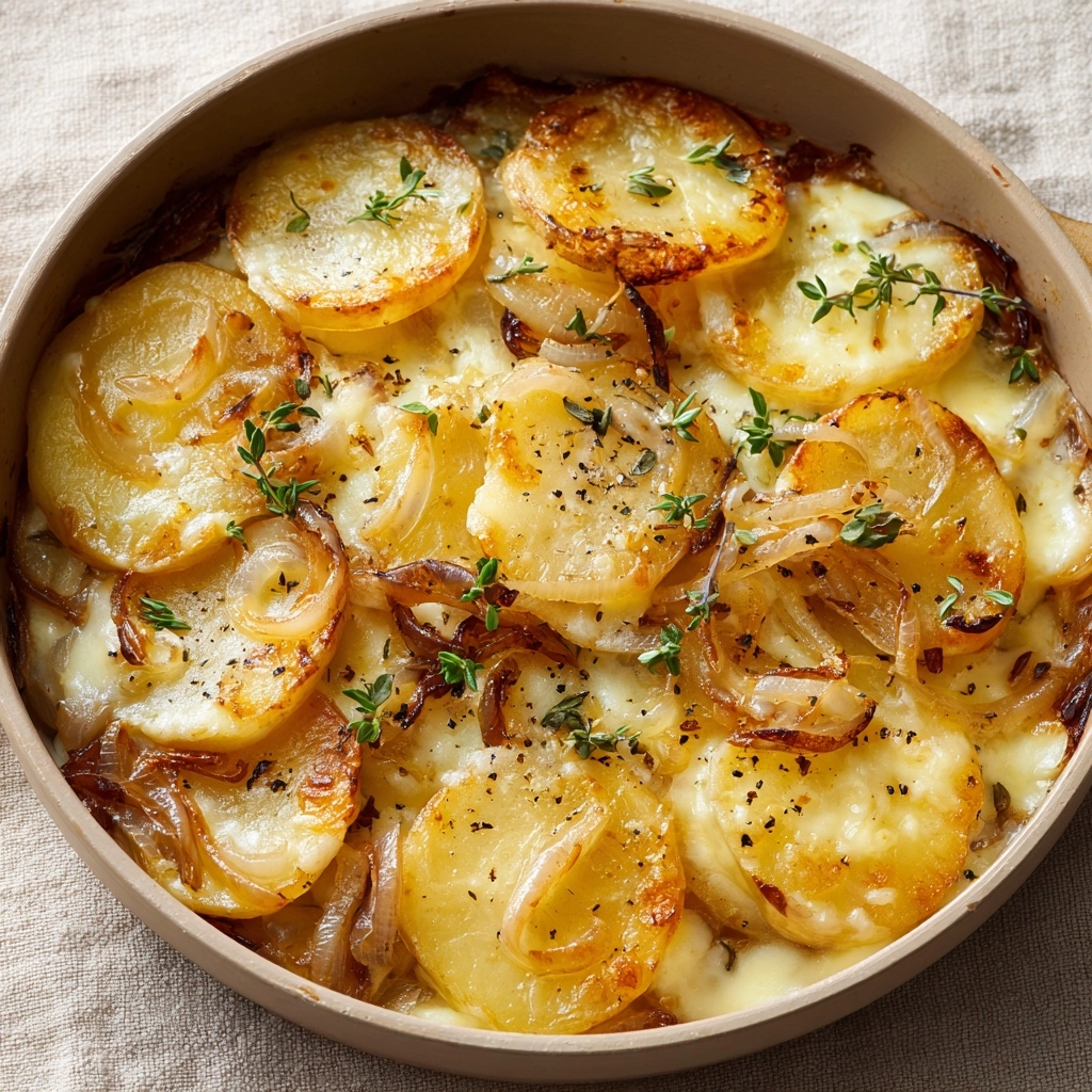 French Onion Potatoes Recipe - Recipe Image