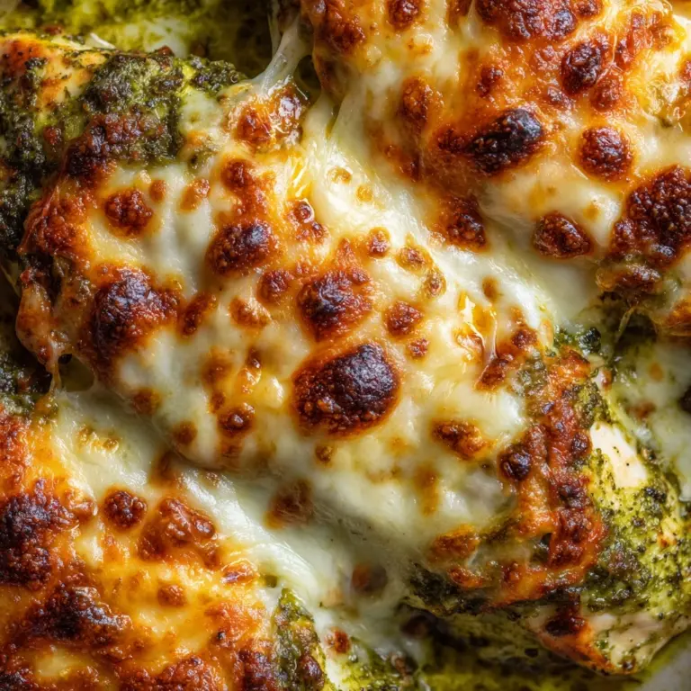 Baked Pesto Chicken Recipe