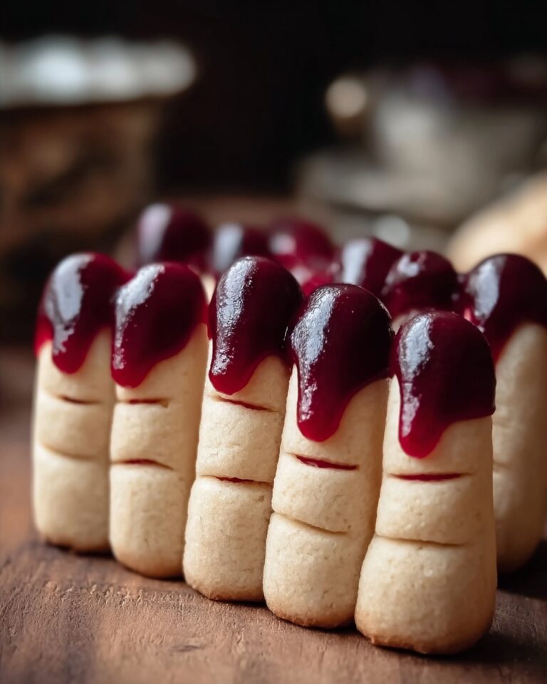 Witch Finger Cookies Recipe