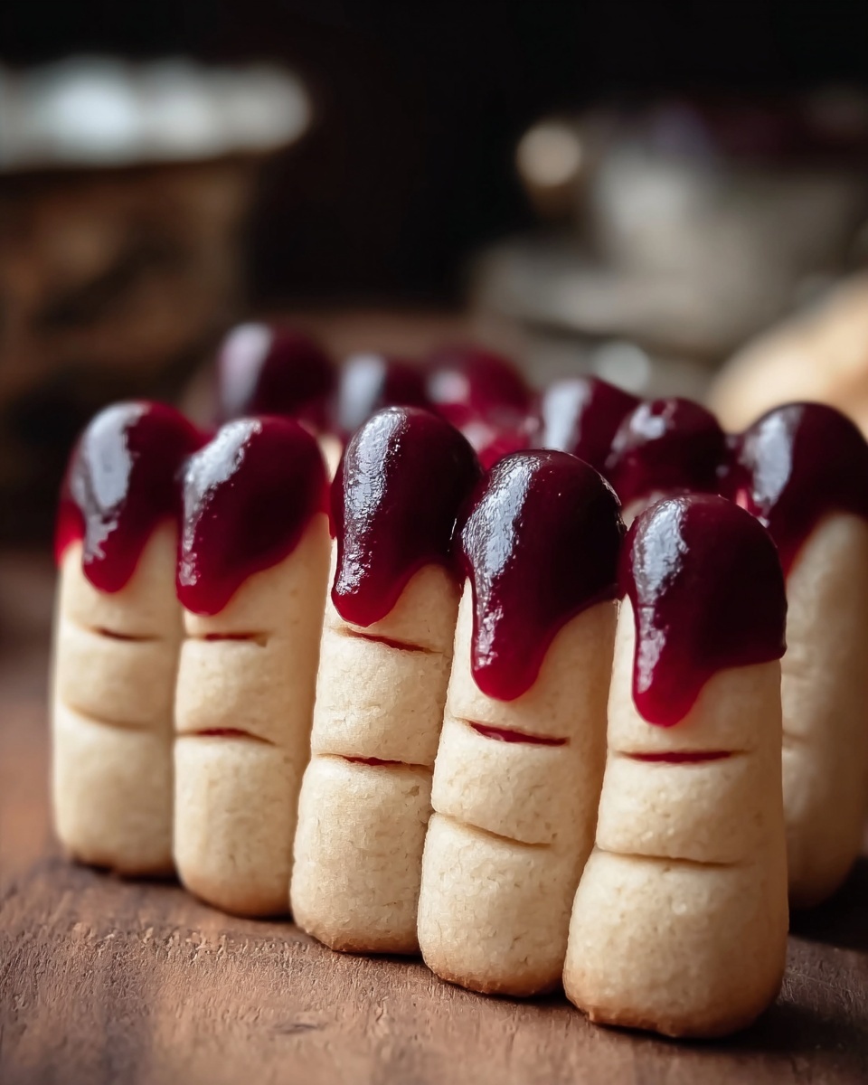 Witch Finger Cookies Recipe - Recipe Image
