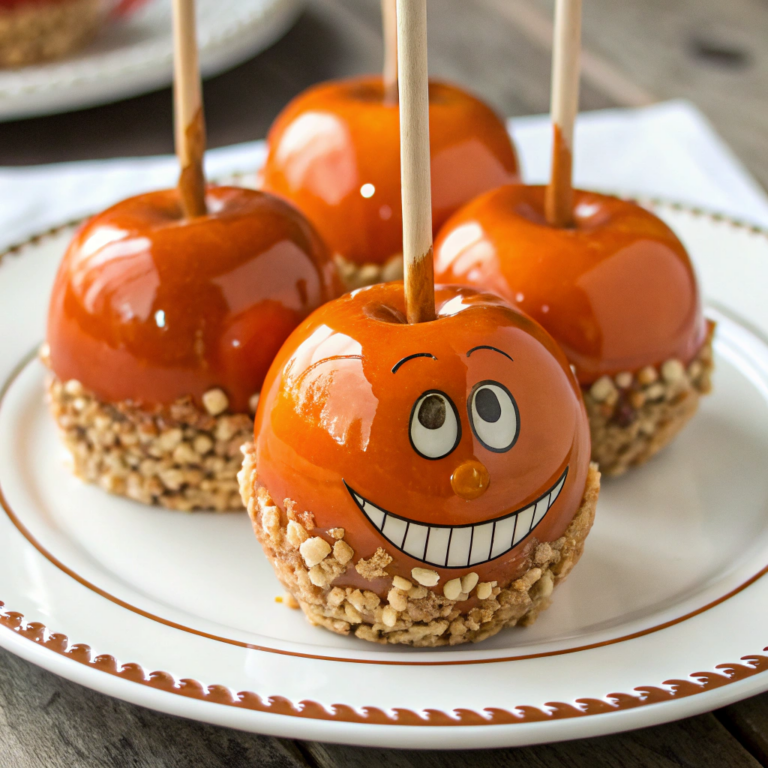 Candied Apples for Halloween Recipe