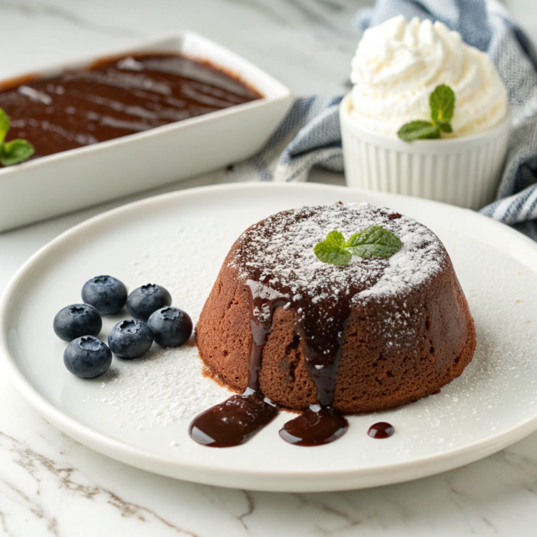 Decadent Air Fryer Chocolate Lava Cakes Recipe