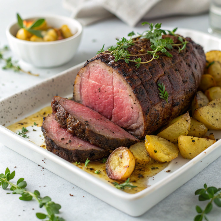 Mediterranean-Style Roasted Leg of Lamb Recipe