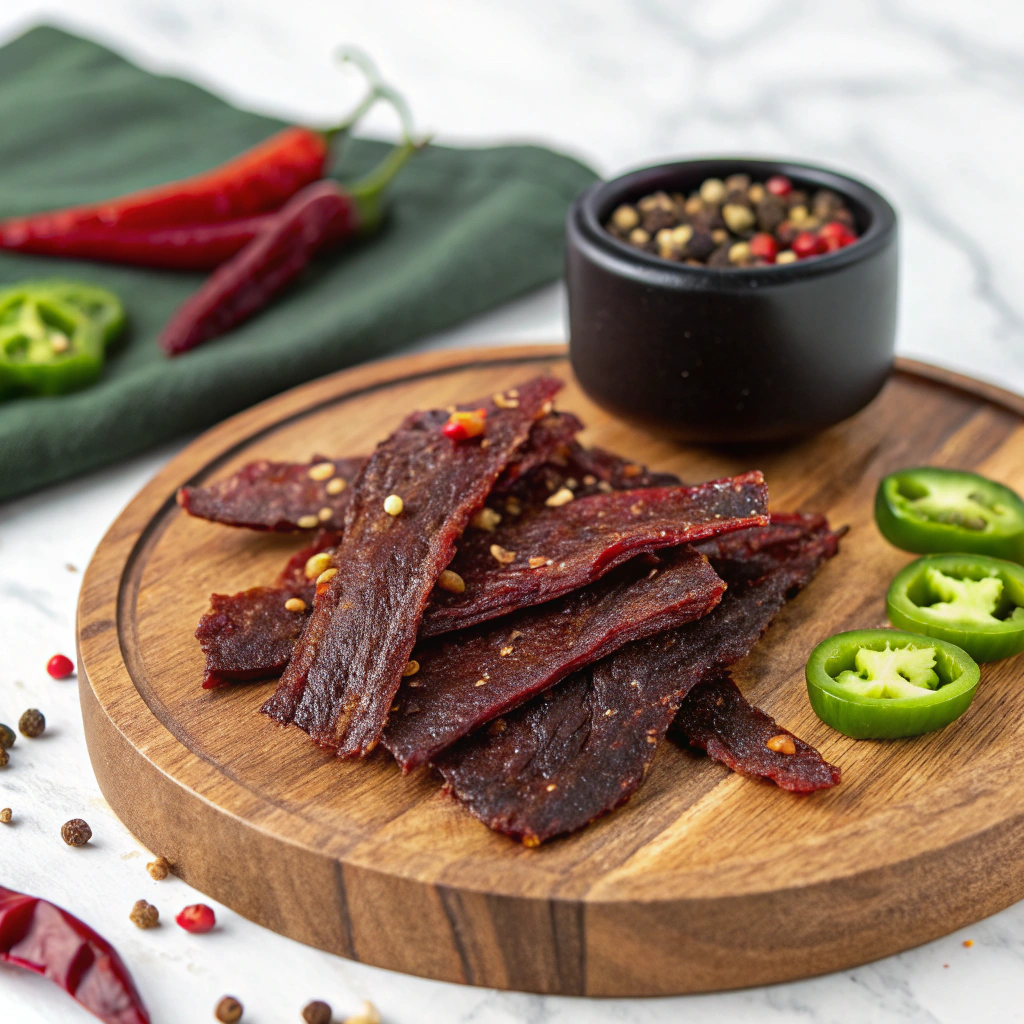 Dr. Pepper Jalapeno Beef Jerky Recipe - Recipe Image