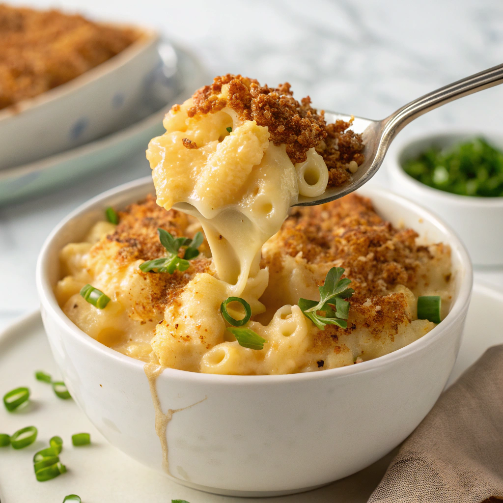 Poblano Smoked Gouda Mac and Cheese Recipe - Recipe Image