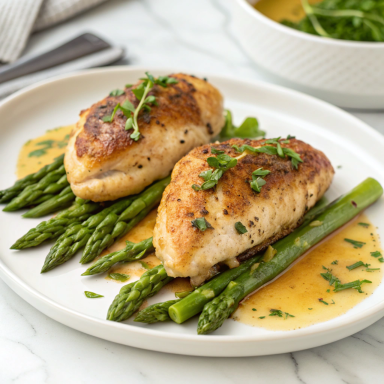 Asparagus Stuffed Chicken Breast Recipe
