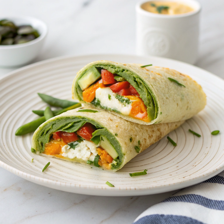 Effortless Veggie Omelette Roll Recipe
