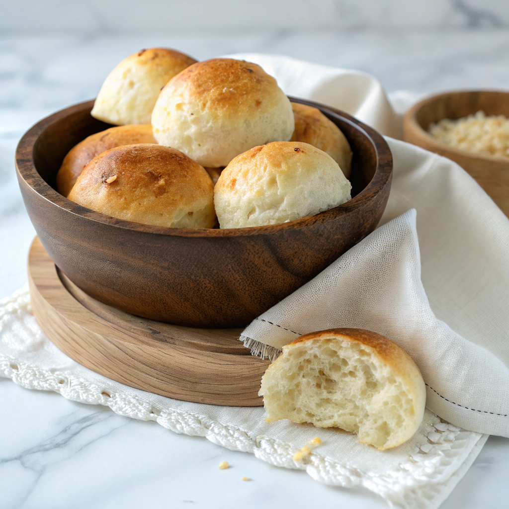 Brazilian Cheese Bread (Pão de Queijo) Recipe - Recipe Image
