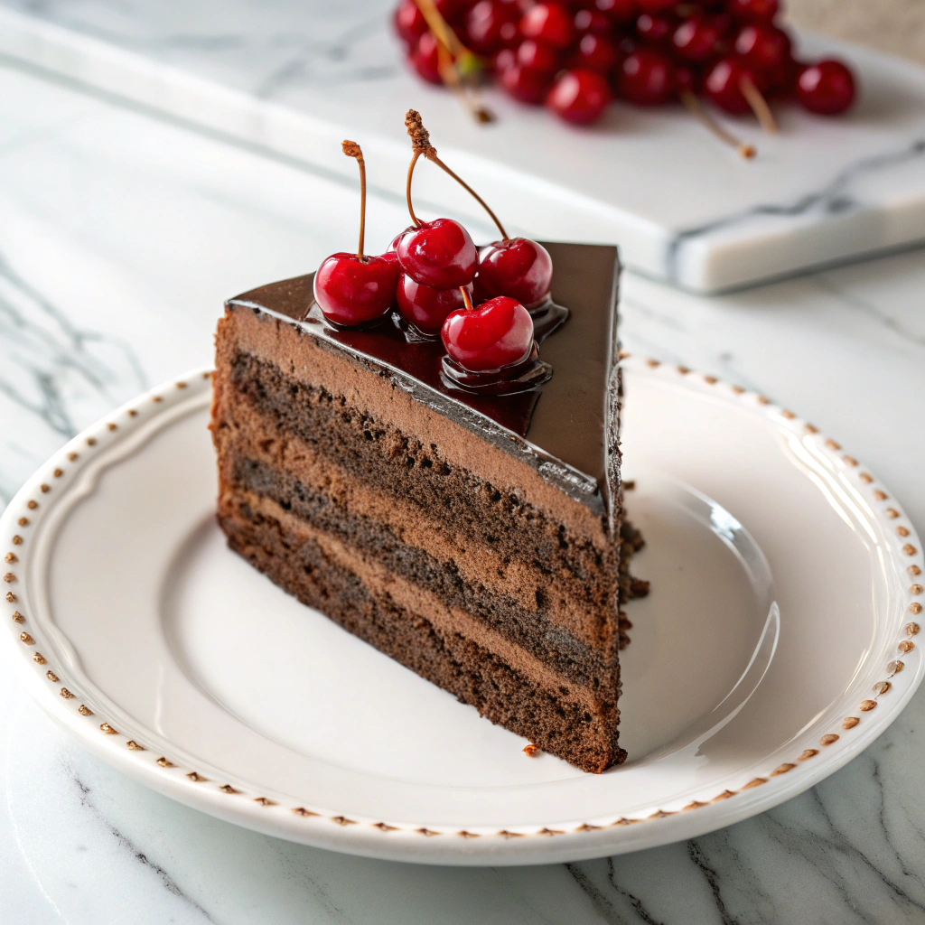 Chocolate Cherry Dr Pepper Cake Recipe - Recipe Image