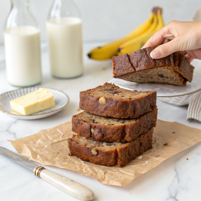 Old Fashioned Banana Bread Recipe
