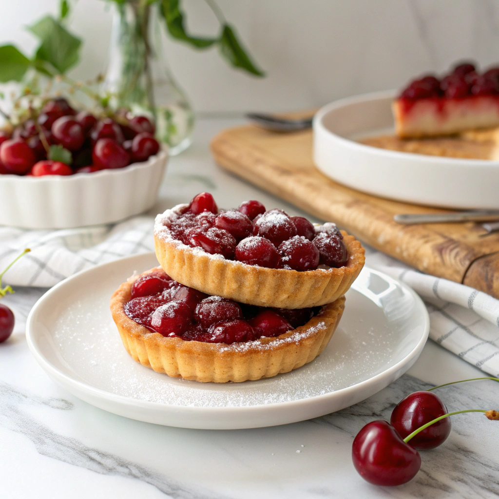 Mini Cherry Pies Recipe - Recipe Image