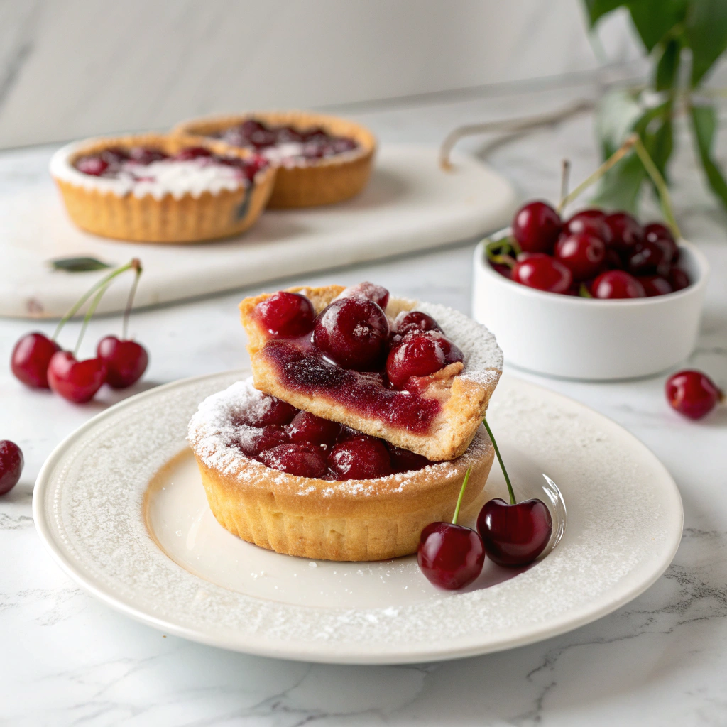 Mini Cherry Pies Recipe - Recipe Image