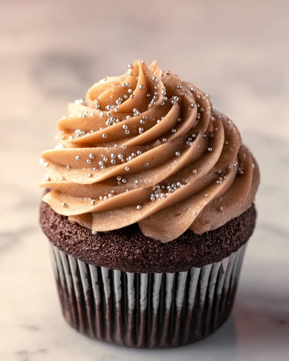 Sparkling Glitter Frosting Cupcakes Recipe - Recipe Image