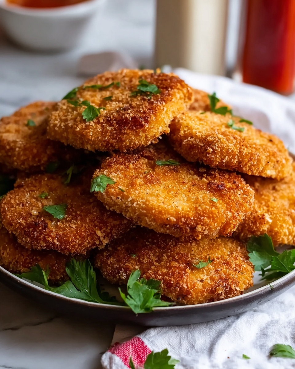 Crispy Chicken Cutlets Recipe - Recipe Image