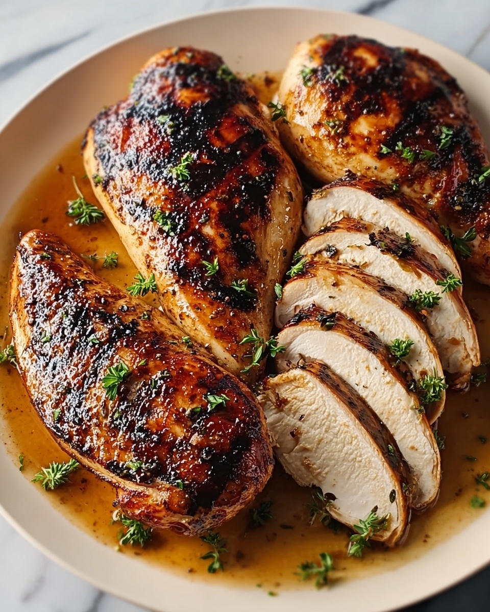 Maple-Butter-Glazed Turkey Recipe - Recipe Image