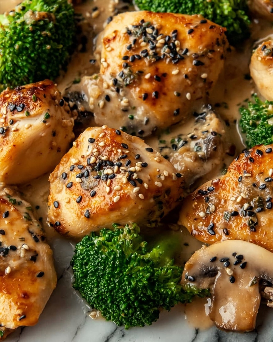 Creamy Broccoli and Mushroom Chicken Recipe - Recipe Image