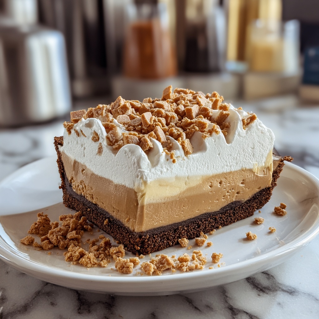 Easy Peanut Butter Pie Recipe - Recipe Image