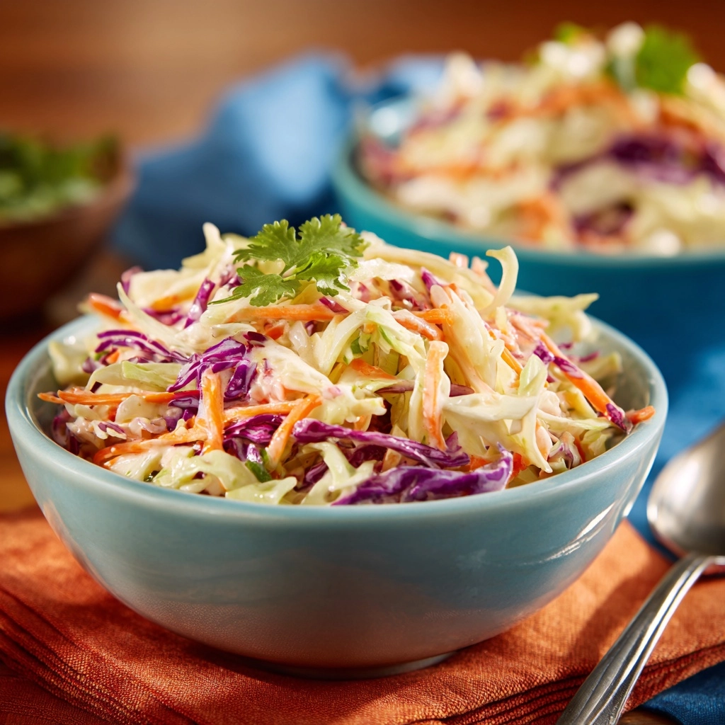 Creamy Classic Coleslaw Recipe - Recipe Image