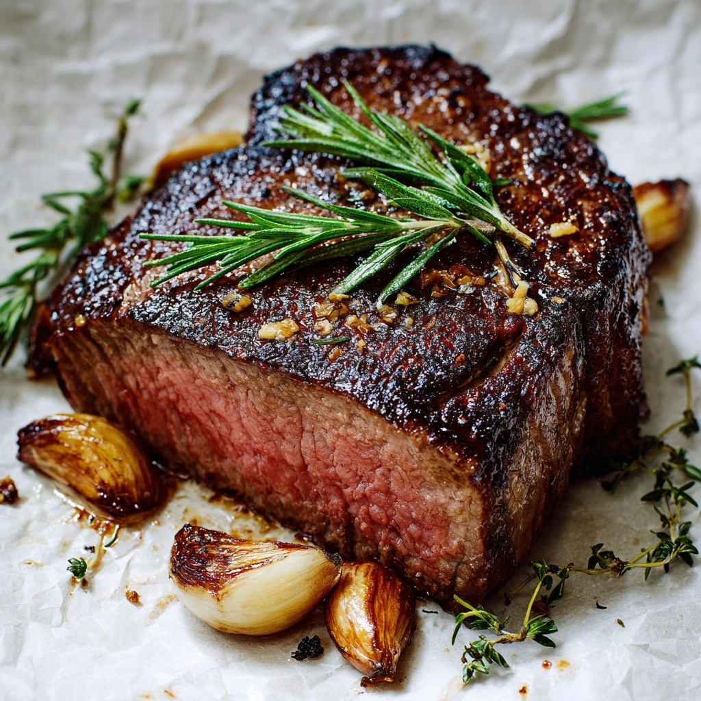 Garlic Butter Steak Recipe - Recipe Image
