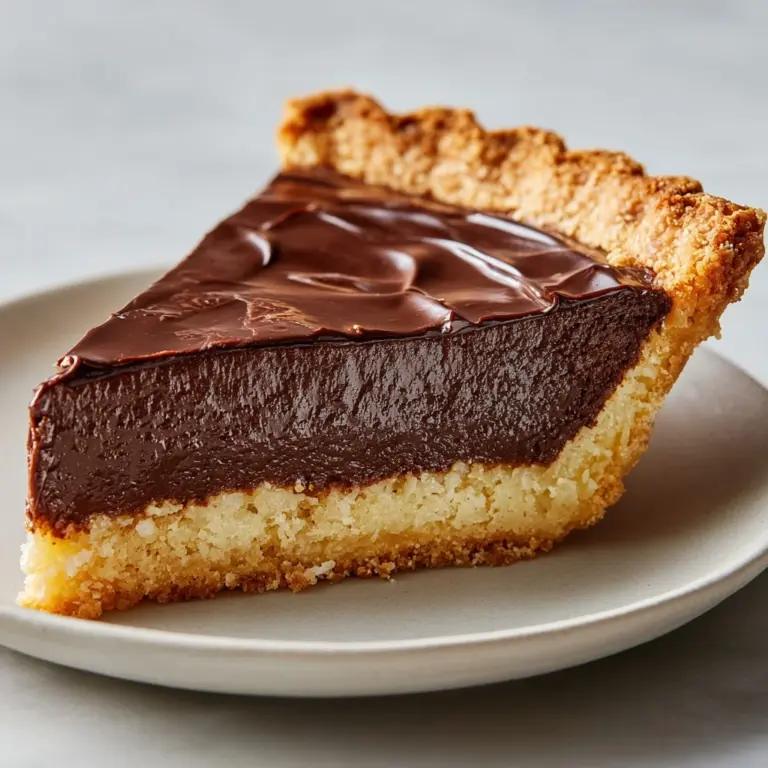 Hot Fudge Pie Recipe