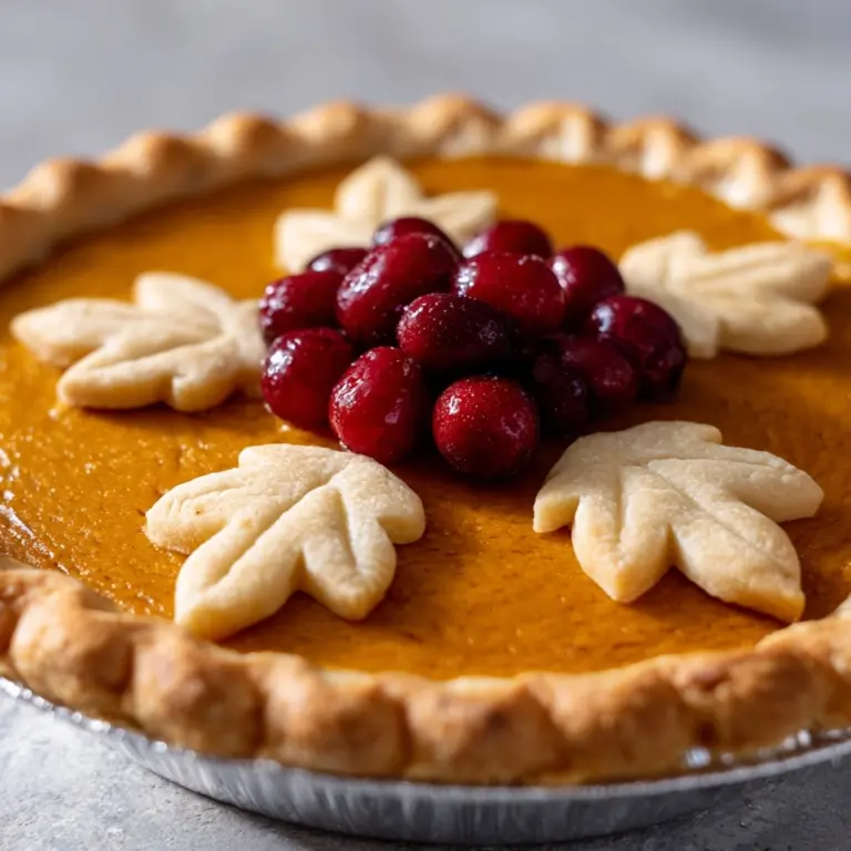 The Great Pumpkin Pie Recipe