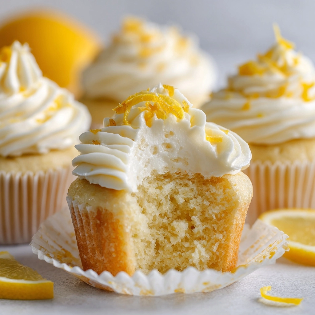 Lemon Cupcakes Recipe - Recipe Image