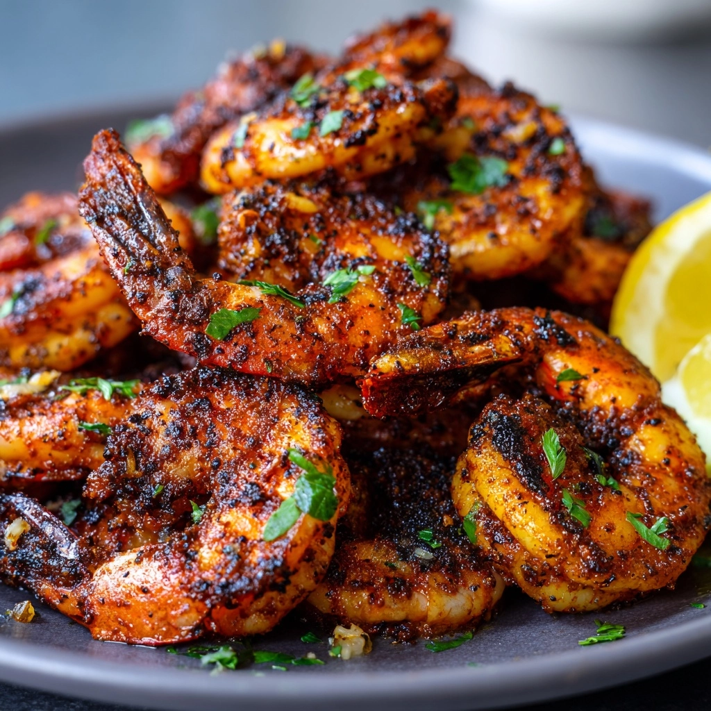 Easy Cajun Blackened Shrimp Recipe - Recipe Image