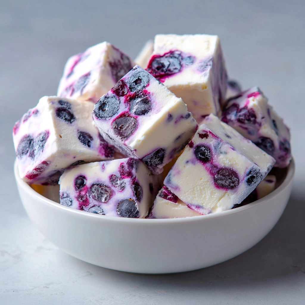 Frozen Yogurt-Dipped Blueberries Recipe - Recipe Image