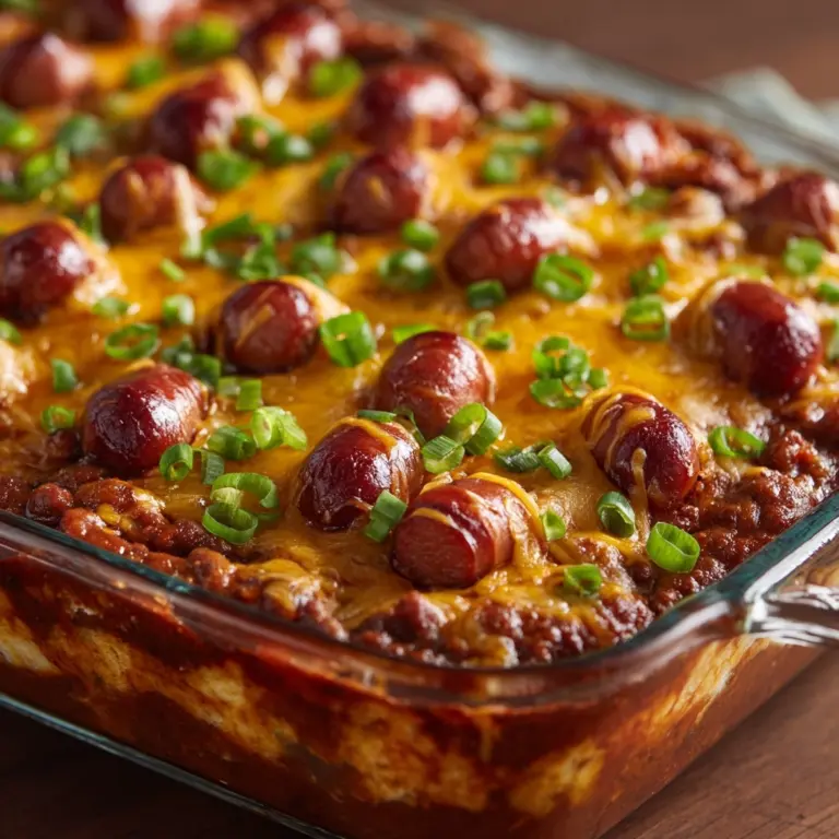 Chili Cheese Dog Casserole: An Easy and Delicious Family Dinner Recipe