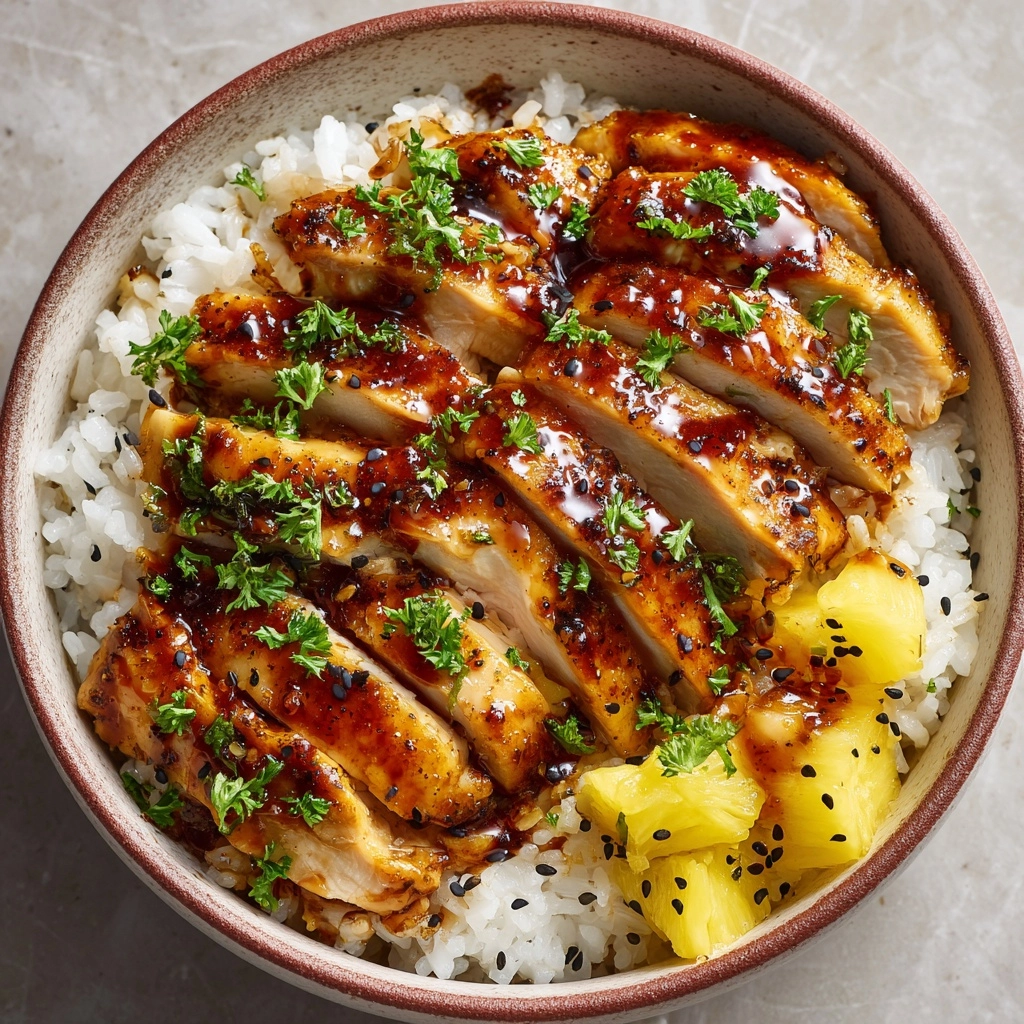 Teriyaki Chicken with Pineapple Recipe - Recipe Image