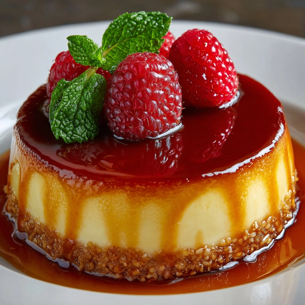 Homemade Flan Cake Recipe - Recipe Image