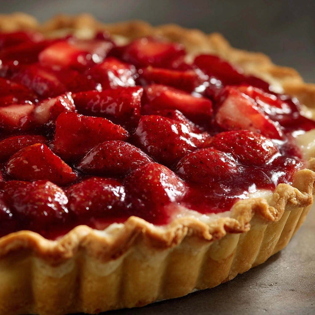 Big Boy’s Fresh Strawberry Pie Recipe - Recipe Image