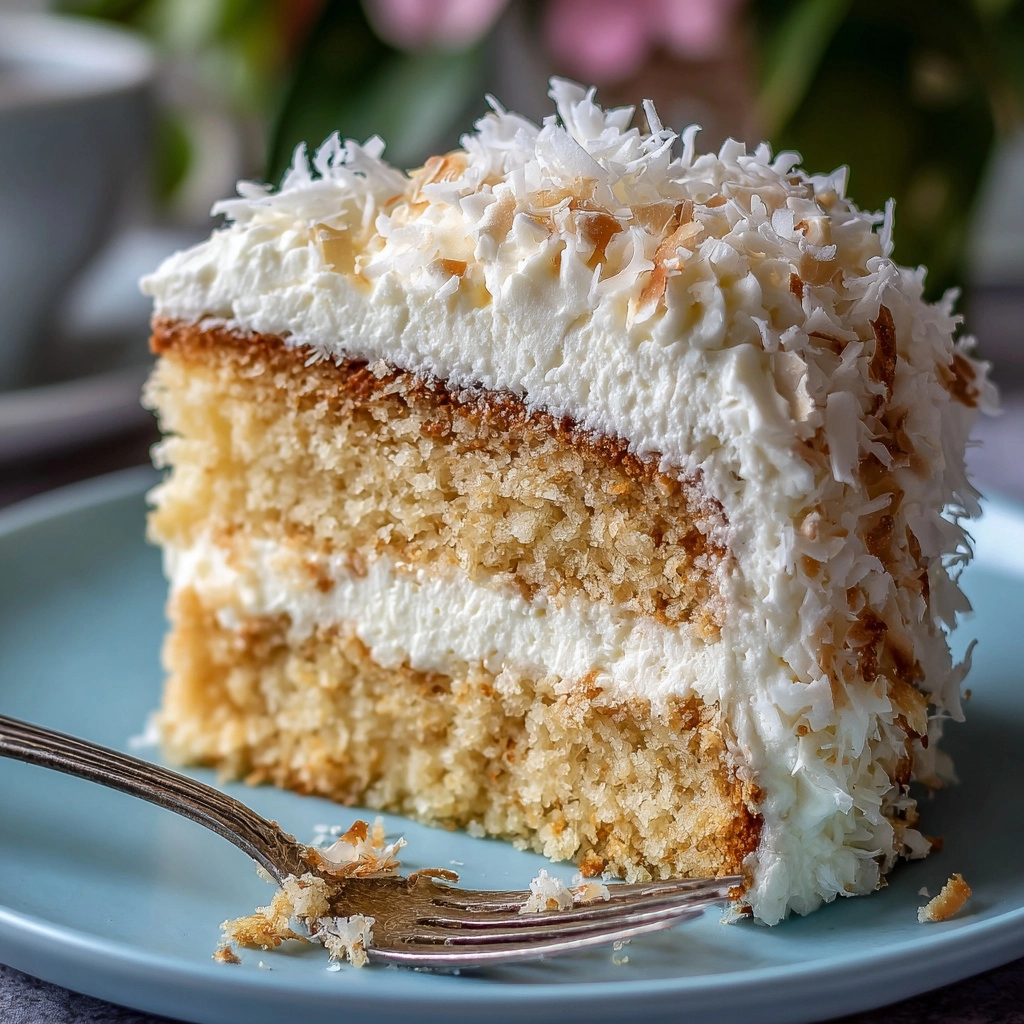 Coconut Cloud Cake Recipe - Recipe Image