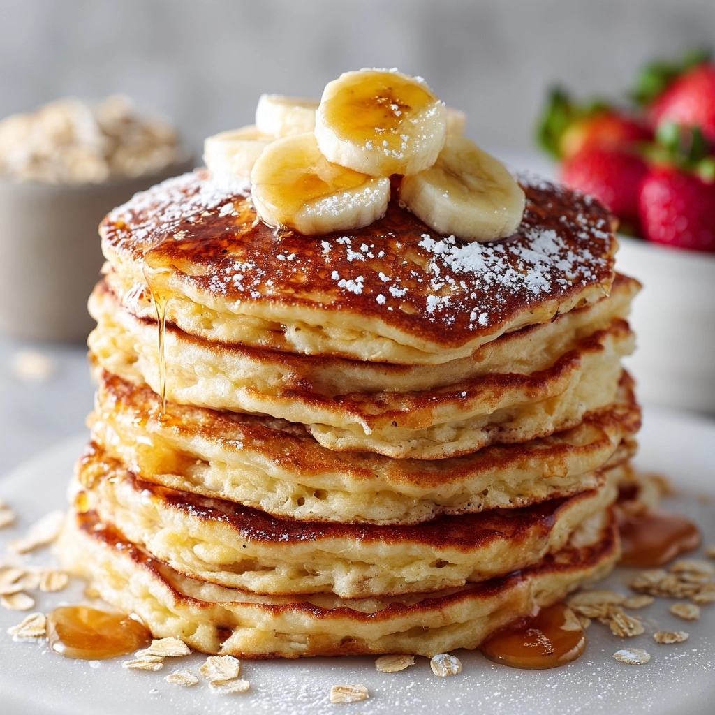 Oatmeal Protein Pancakes Recipe - Recipe Image
