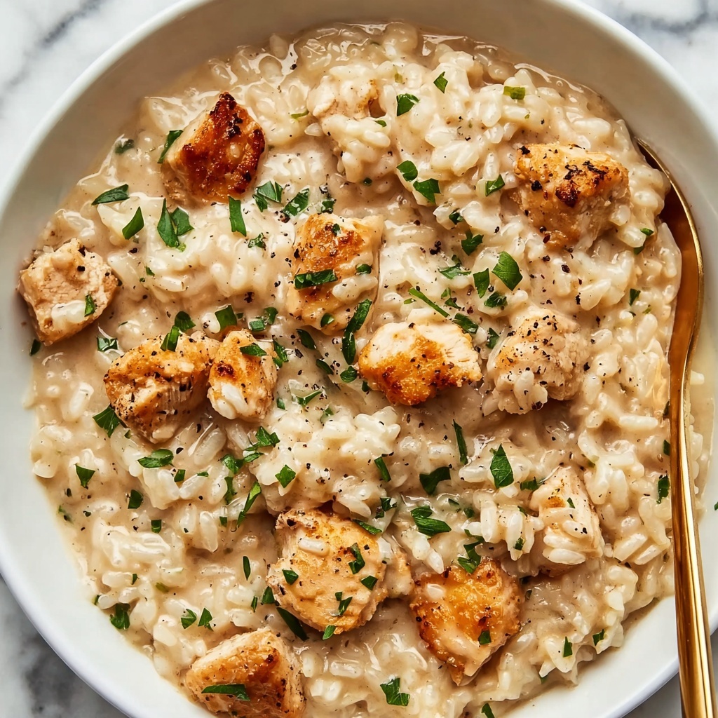 Creamy Chicken and Rice Recipe - Recipe Image