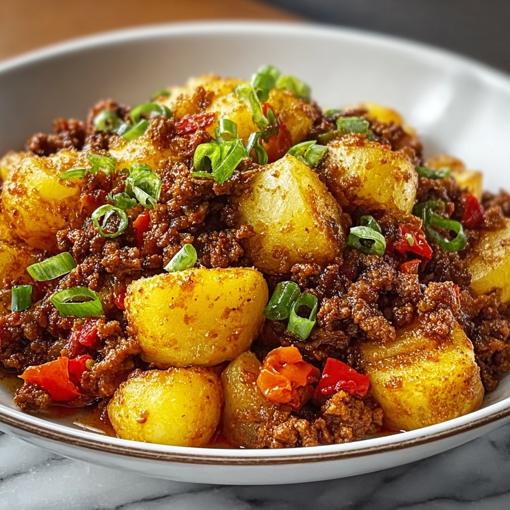 Ground Beef and Potato Casserole Recipe - Recipe Image