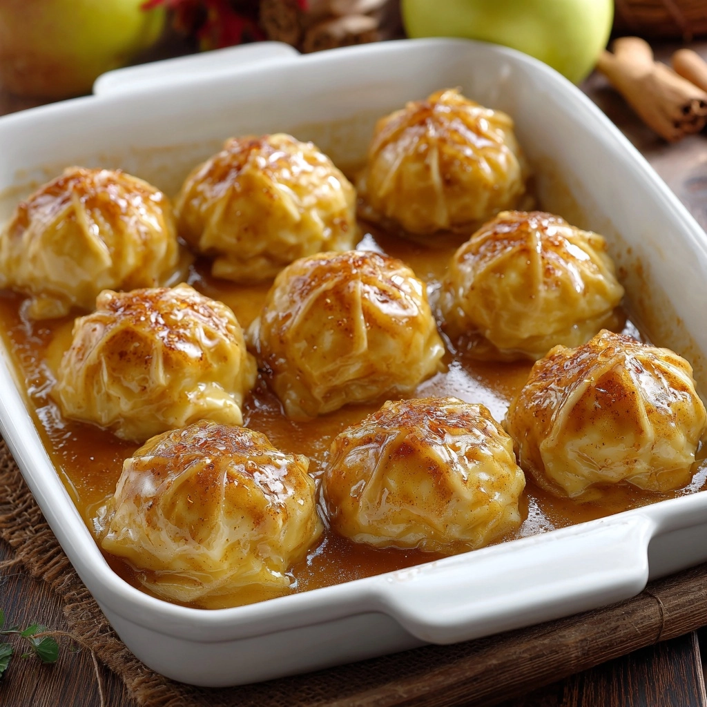 Old-Fashioned Apple Dumplings Recipe - Recipe Image