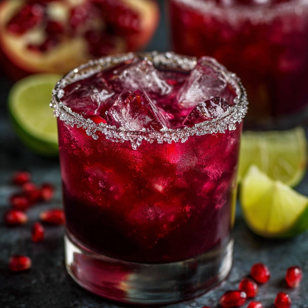 Pomegranate Margarita Recipe: The Best Refreshing Cocktail You’ll Ever Try Recipe - Recipe Image