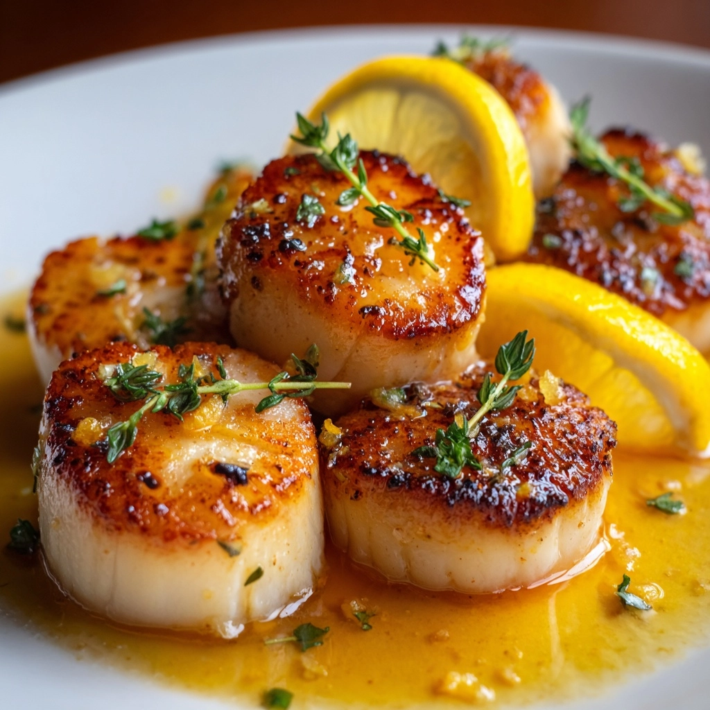 Pan-Seared Scallops: An Amazing Ultimate Seafood Sensation Recipe - Recipe Image