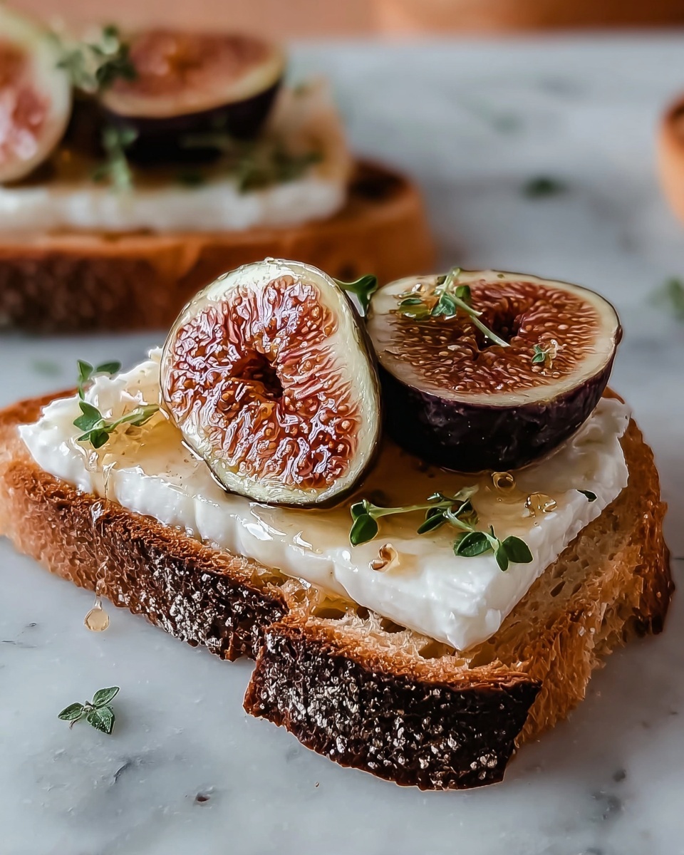 Fig and Brie Crostini Recipe - Recipe Image