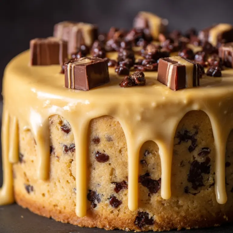 Banana Cake with Chocolate Chips Recipe
