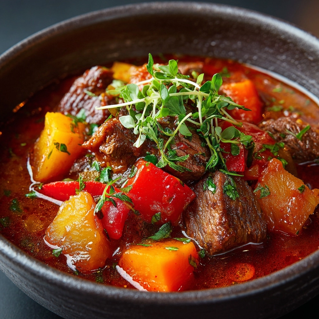 Cheesy Beef Goulash Recipe - Recipe Image