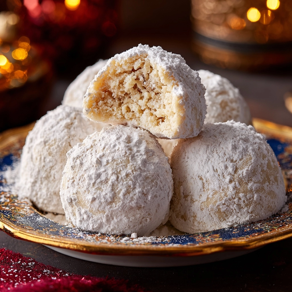 Sweetened Condensed Milk Snowball Cookies Recipe - Recipe Image