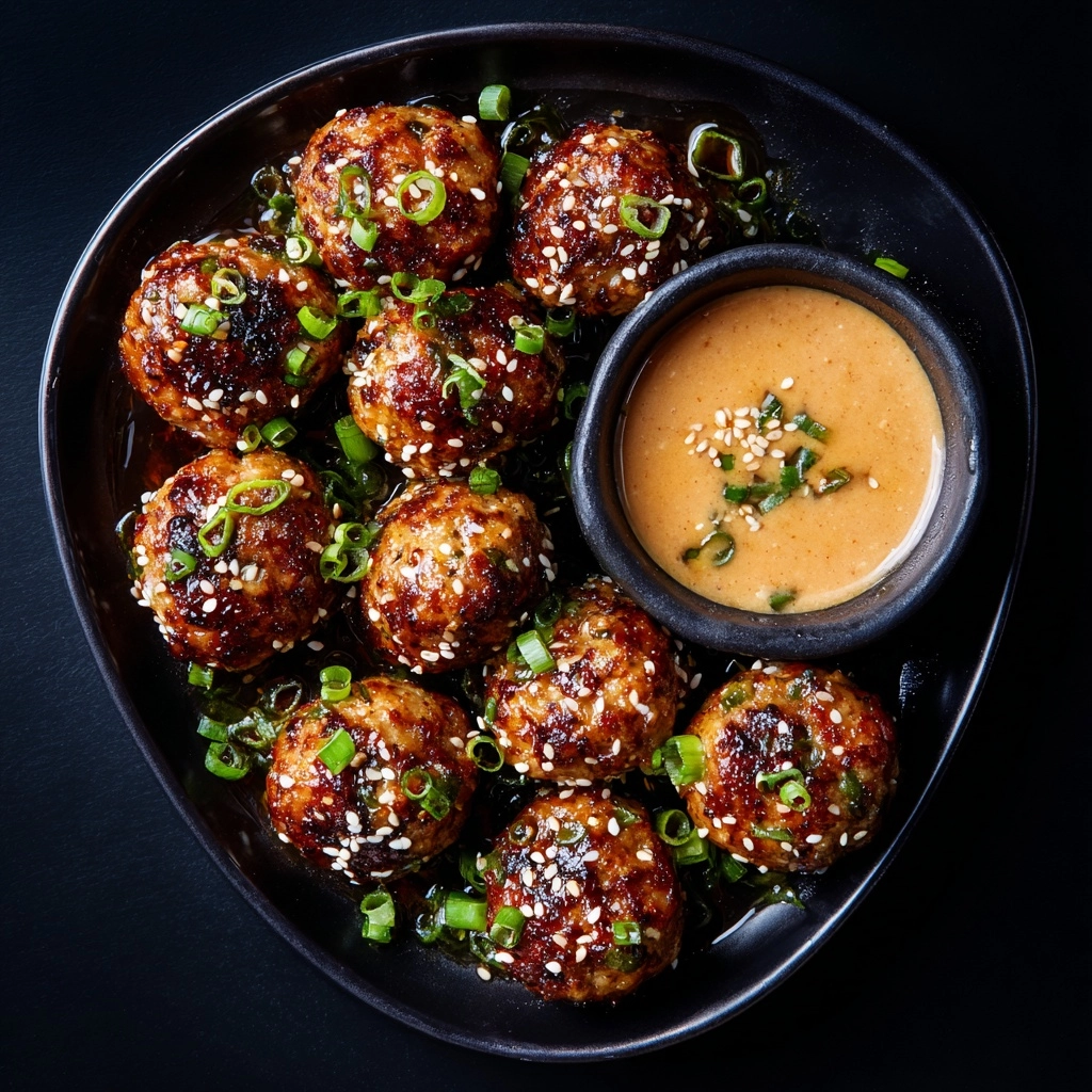 Korean BBQ Meatballs Dip Recipe - Recipe Image