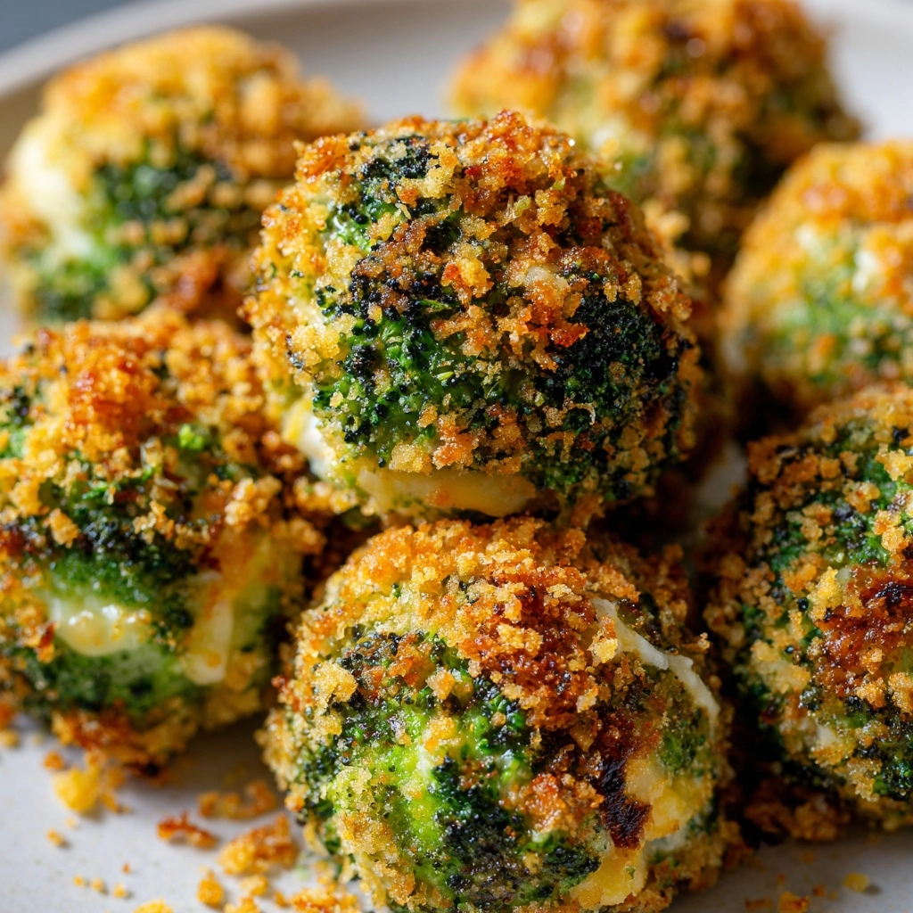 Baked Broccoli Cheese Balls Recipe - Recipe Image