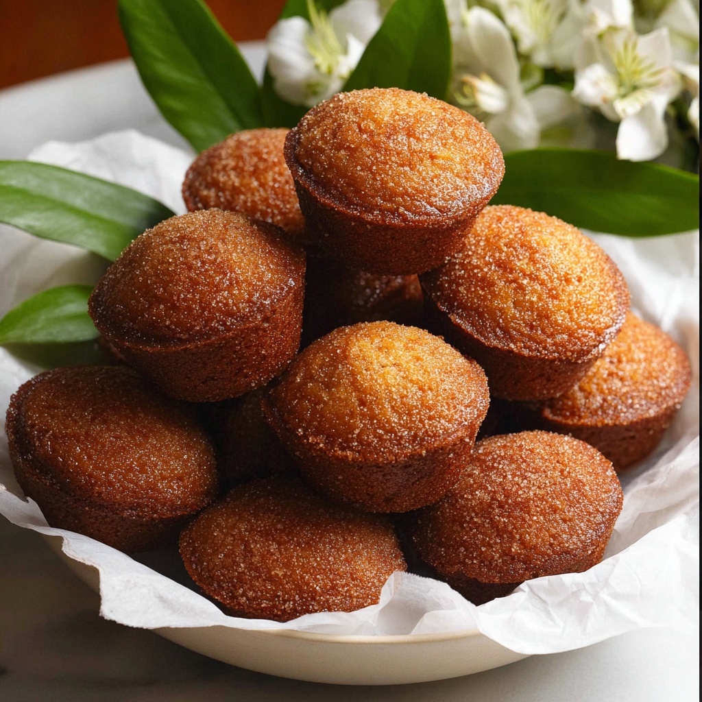 Mini Cinnamon Muffins Recipe - Recipe Image