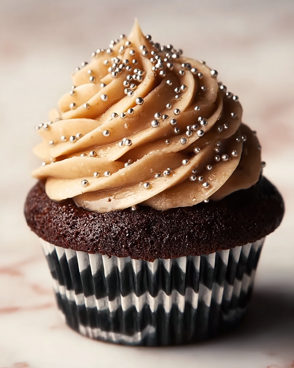 Sparkling Glitter Frosting Cupcakes Recipe - Recipe Image